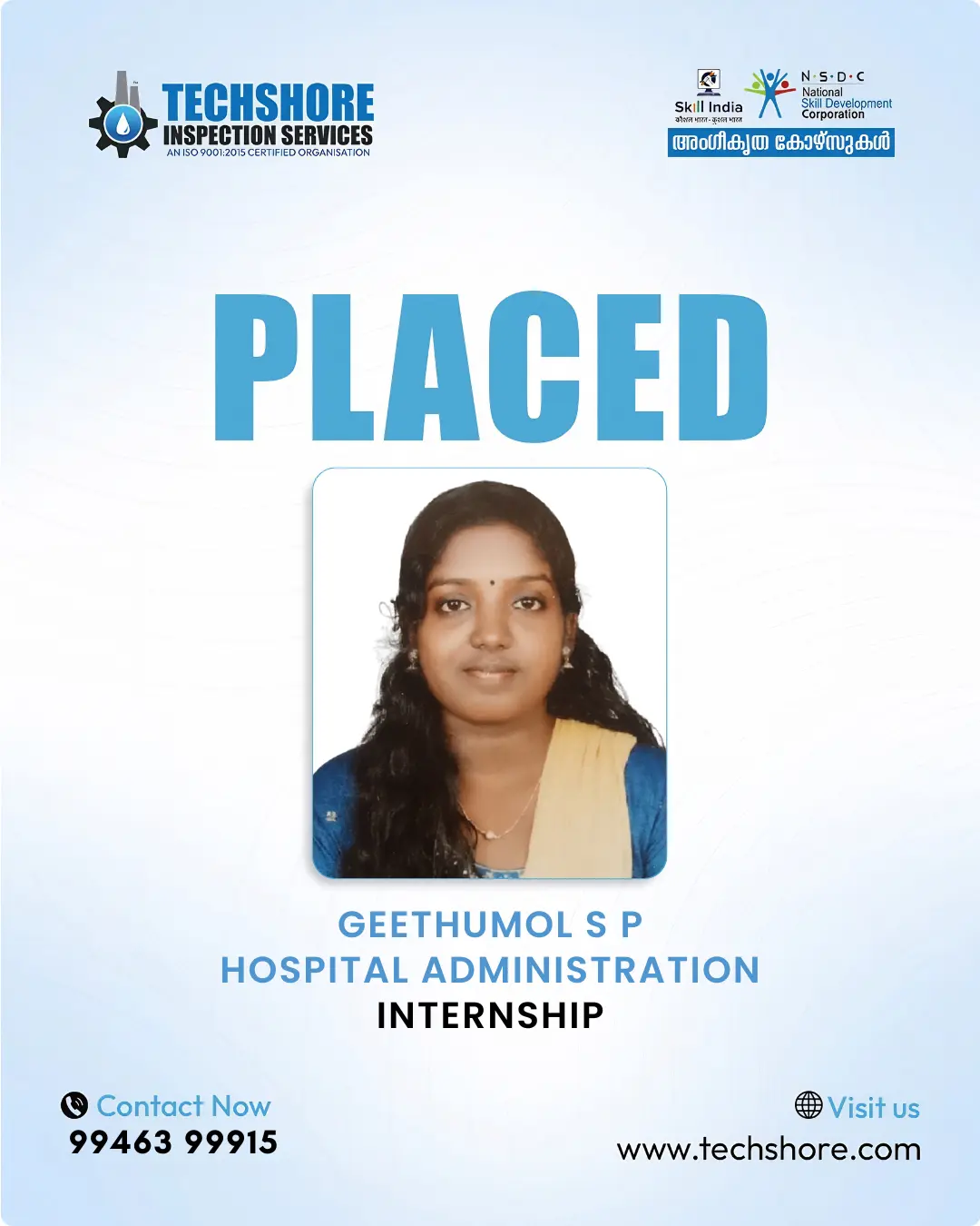 Placement student